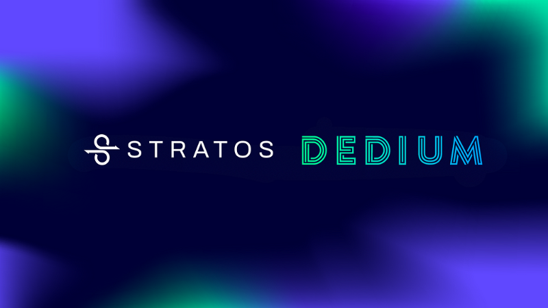 Stratos Announces Partnership with Dedium for Decentralized GPU Computing Network
