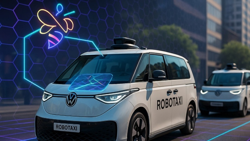 Volkswagen ADMT Partners with Hivemapper for Robotaxi Fleet Mapping