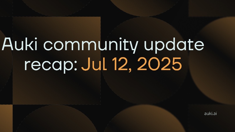 Auki-Network: July Updates and Exciting Developments