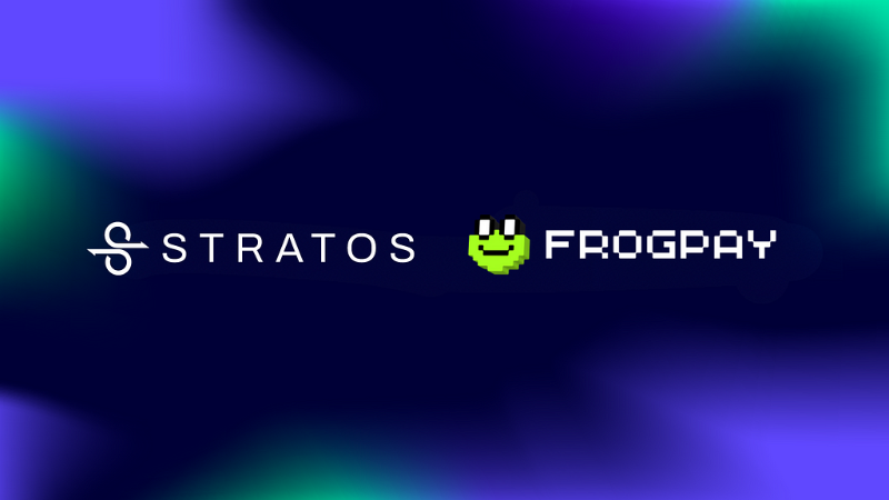 Stratos and FrogPay Partner to Revolutionize Crypto Payments
