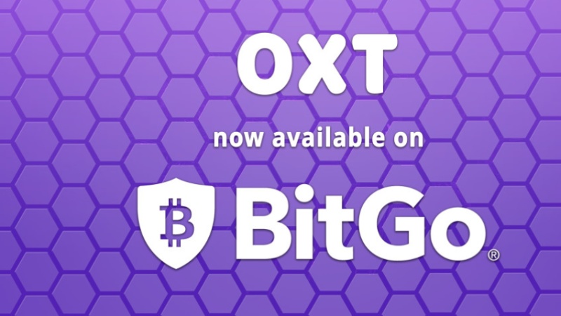 Orchid Partners with BitGo to Provide Enhanced Security for OXT Holders