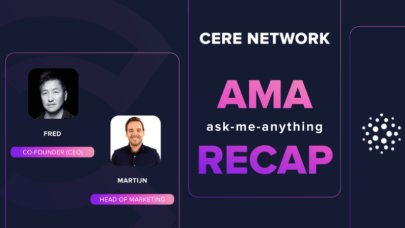 Cere Network: Revolutionizing Decentralized Data and Finance