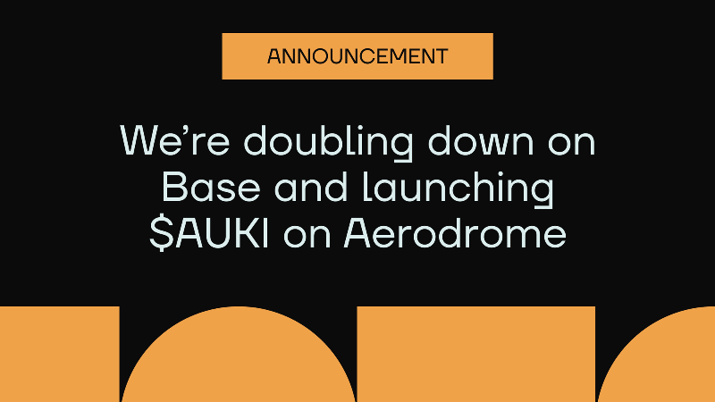 Auki-Network Invests in $AERO for Decentralized Exchange Expansion