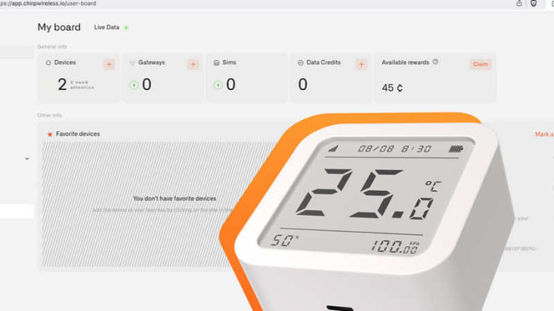 Chirp Revolutionizing IoT Device Management