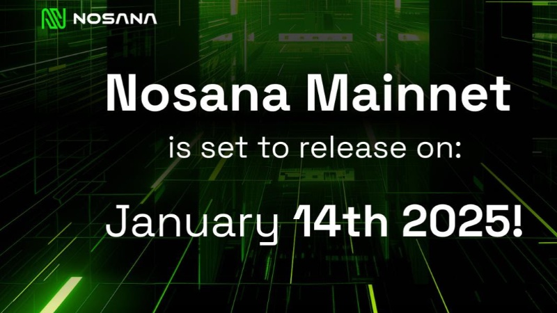 Nosana Announces Mainnet Launch Date for Enhanced AI Computing