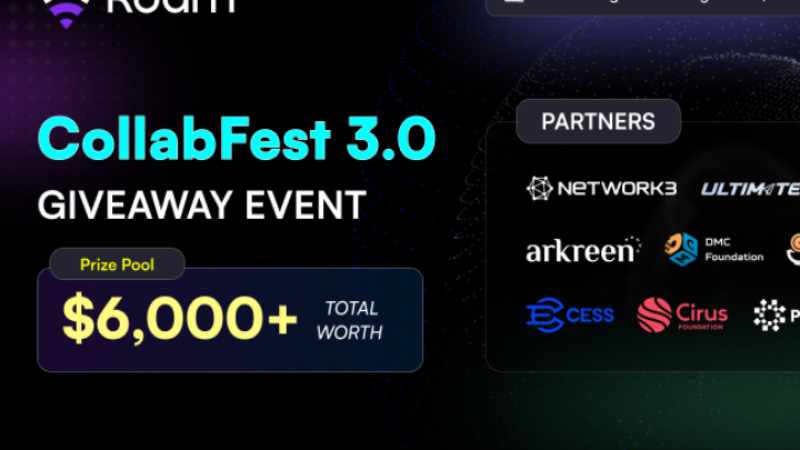 Roam Networks Presents CollabFest 3.0 Giveaway Event