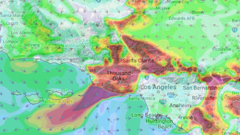 WeatherFlow: Tracking Wind Forecasts in Southern and Central California