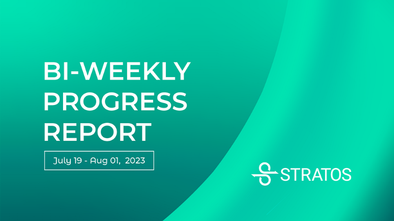 Stratos Updates: Mesos Testnet Deployment, Ledger Support, and Metanode Settings Review