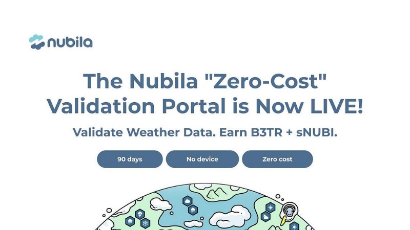 Nubila Launches Validation Layer for Decentralized Climate Data Participation