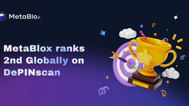 MetaBlox Ranks 2nd on DePINscan, Boosting Transparency and Collaboration in the WiFi Domain
