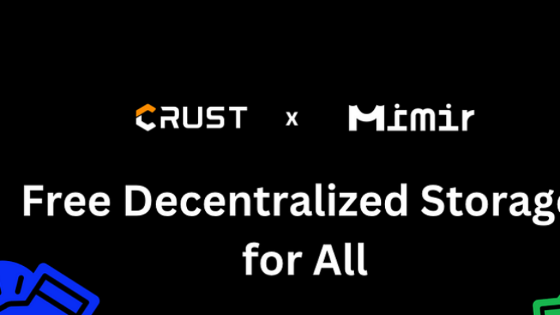 Crust Network Partners with Mimir Wallet for Decentralized Storage Integration