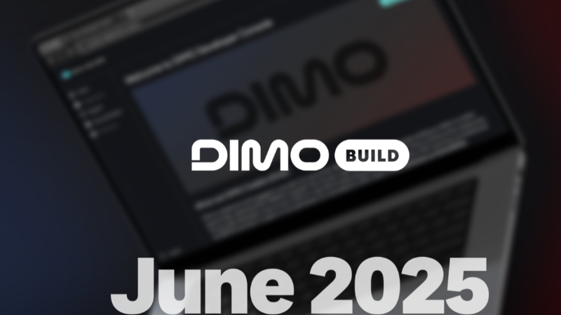 Exciting Updates from DIMO: Login, Oracles, and Developer Billing