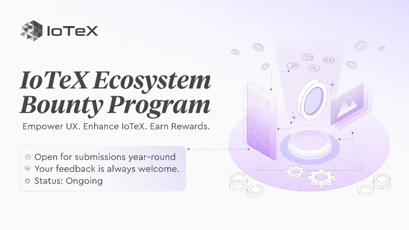 IoTeX Launches Community-Powered Bounty Program for Ecosystem Improvement