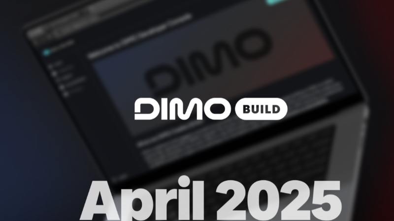Exciting Updates for DIMO Developers!