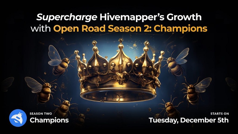 Hivemapper Launches Open Road Season 2: Champions Campaign to Accelerate Mapping Network Growth