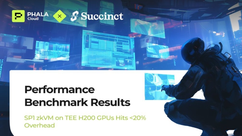 Phala Network Benchmark Study Shows Low Overhead for SP1 zkVM on NVIDIA H200 GPUs in TEE