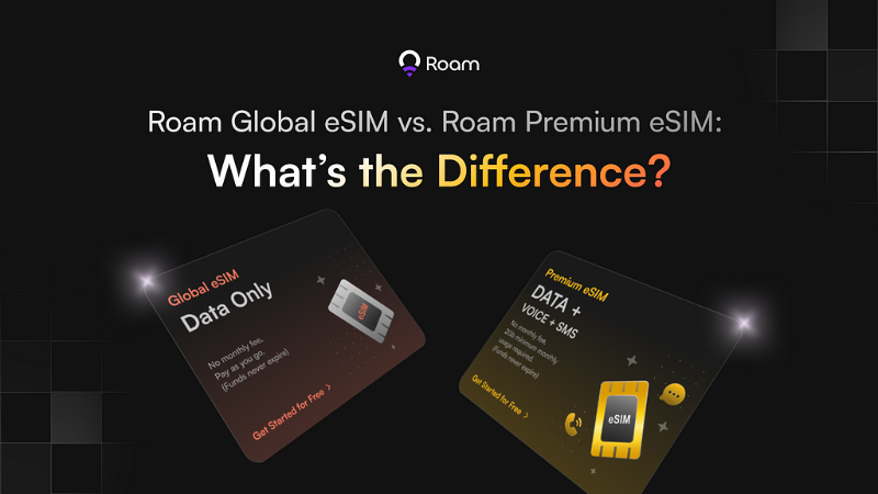 Unveiling the Roam Networks eSIM Options: Global vs. Premium