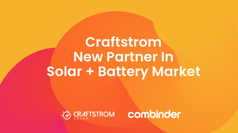 Combinder Partners with Craftstrom to Revolutionize Residential Energy Independence