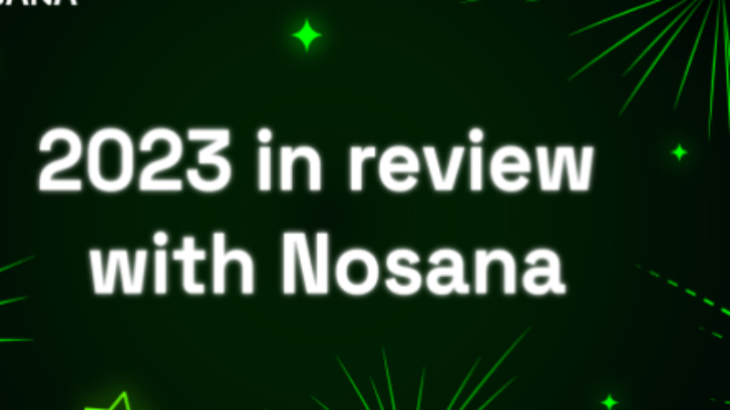 Nosana 2023: Pioneering AI Inference on Solana