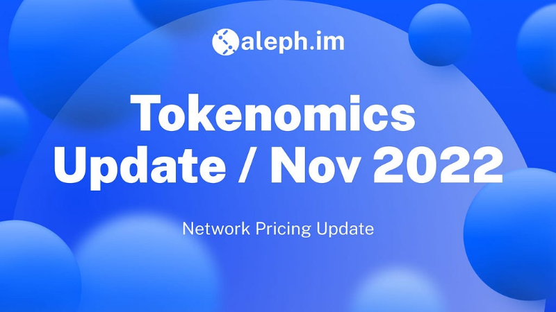 Updates to Aleph.im Tokenomics and Reward Structure