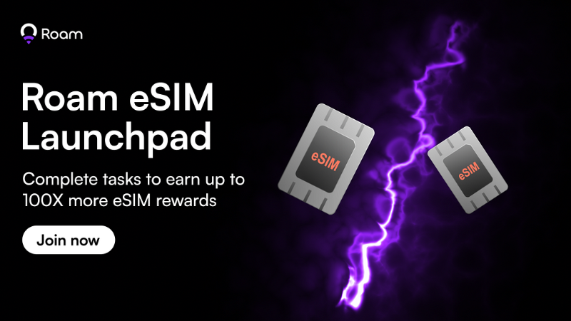 Roam Networks Introduces Roam eSIM Launchpad for Enhanced Connectivity Rewards