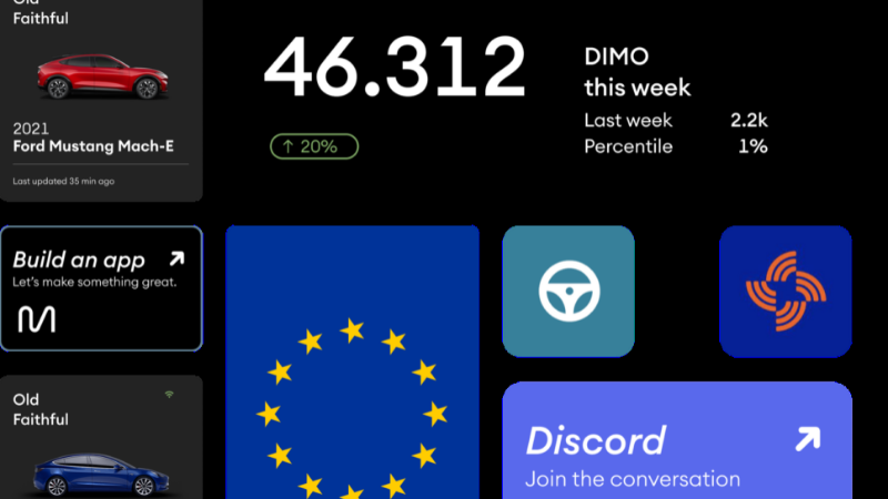 DIMO Project Update: New Features and Expansion Plans Revealed