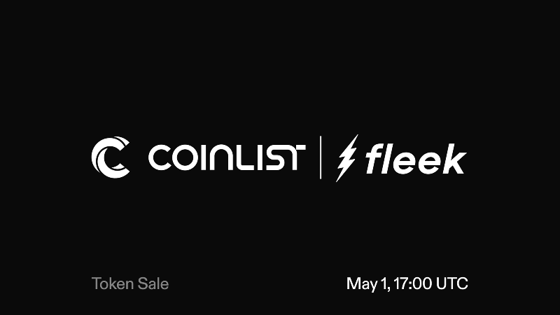 Fleek Announces Token Sale on CoinList