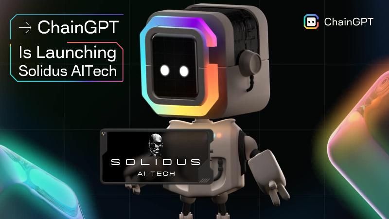 Solidus AI Tech Launches $AITech IDO on ChainGPT Pad to Revolutionize Web3 Infrastructure