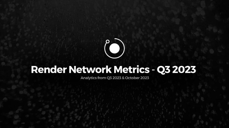 Render Network Sees Significant Growth and Upgrades in Q3 2023