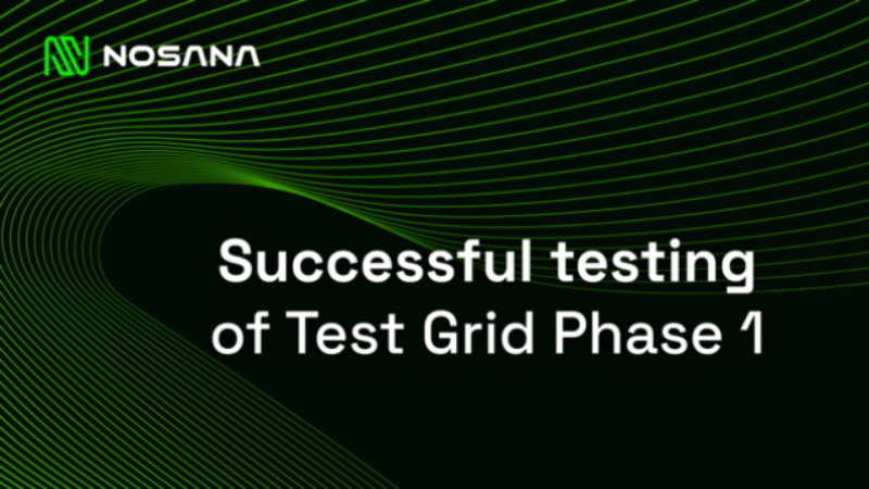 Nosana Successfully Concludes Test Grid Phase 1