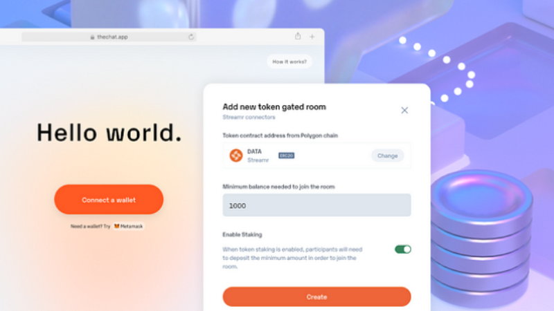 Introducing Thechat.app: Socializing on the Decentralized Streamr Network