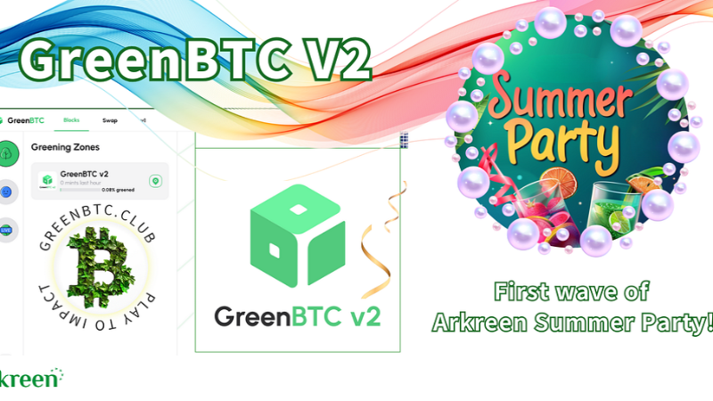 Arkreen Unleashes GreenBTC.Club V2 for Trial, Redefines Bitcoin Energy Greening