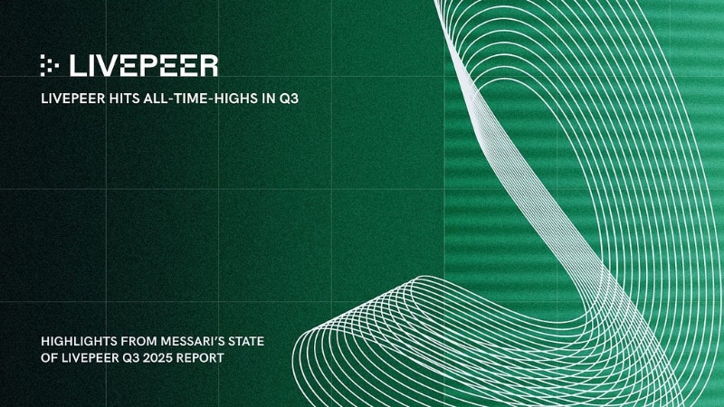 Livepeer Sees Record Activity and Fees in Q3 2025