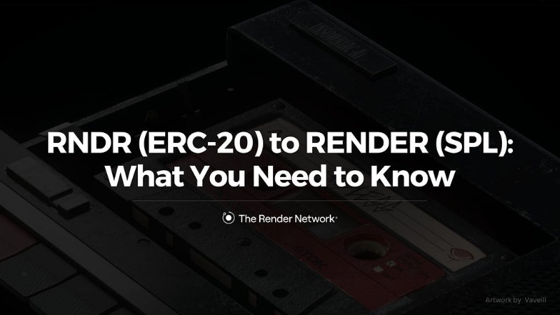 Render Foundation Addresses Community Questions on Token Upgrade