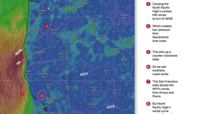 WeatherFlow Project's Meteorologists Deliver Accurate Wind Forecast