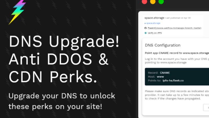 Upgrading DNS Configuration for Faster and Safer Hosting on Fleek