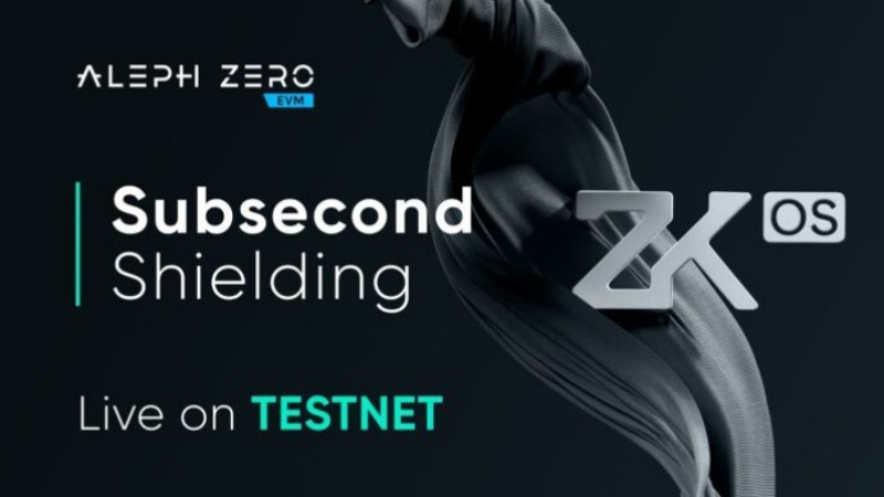 Aleph Zero Launches Subsecond Shielding on Testnet, Bringing Client-Side ZK Privacy for DeFi