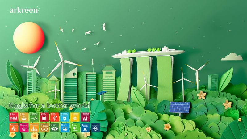 Arkreen Tokenizes Singapore Building Carbon Credit for GreenBTC.Club