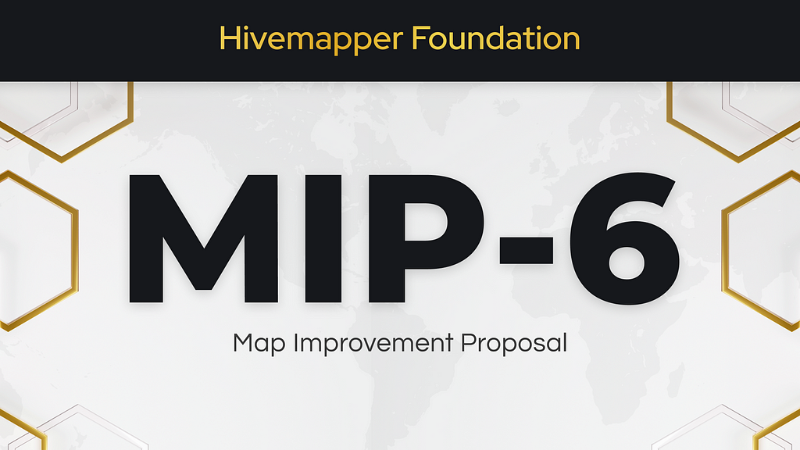 Hivemapper's MIP-6 Proposal: Simplifying and Enhancing Region Progress Rewards