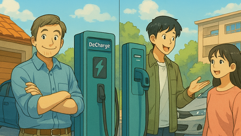 Empowering Communities with DeCharge: Turning Electricity into Income