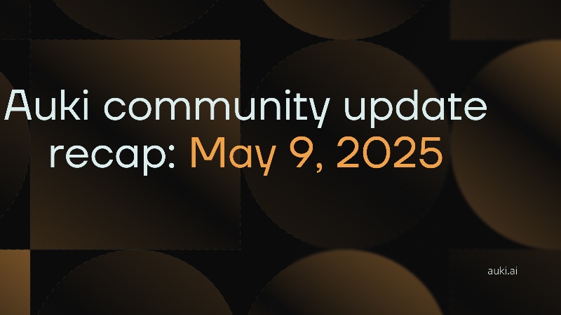Auki-Network Community Update Highlights Exciting Events and Technical Developments