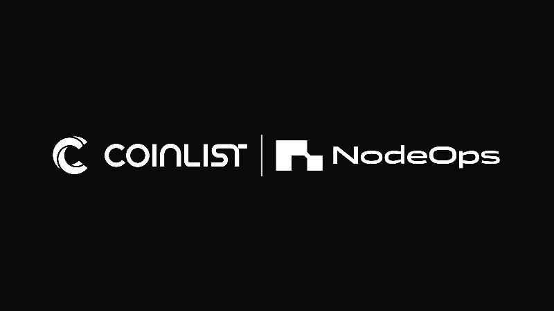 CoinList Partners with NodeOps for Enterprise-Grade Node Infrastructure