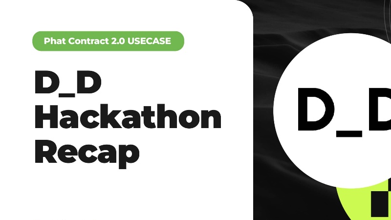 Phala-Network's Hackathon Showcases LensAPI Oracle and Phat Contract 2.0 Innovations