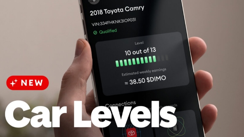 DIMO Introduces Car Levels & Staking for Increased Rewards