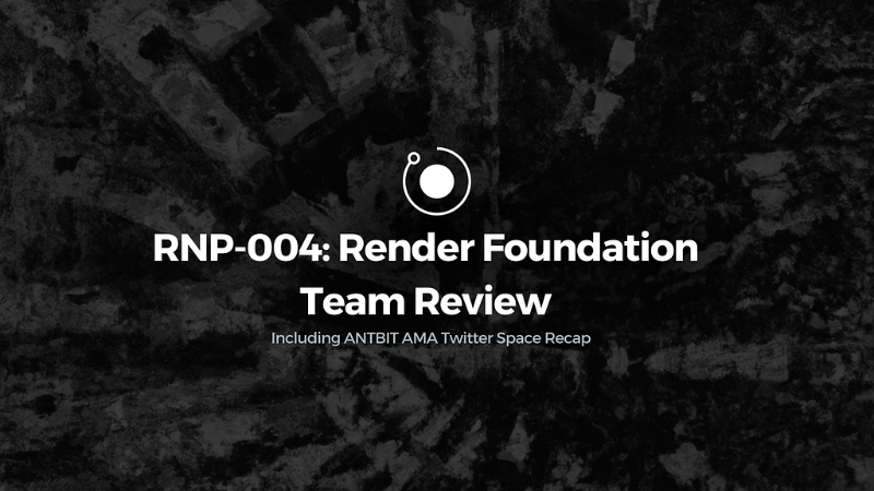 Render Network Foundation Considers Integration with ANTBIT's API for Compute Jobs