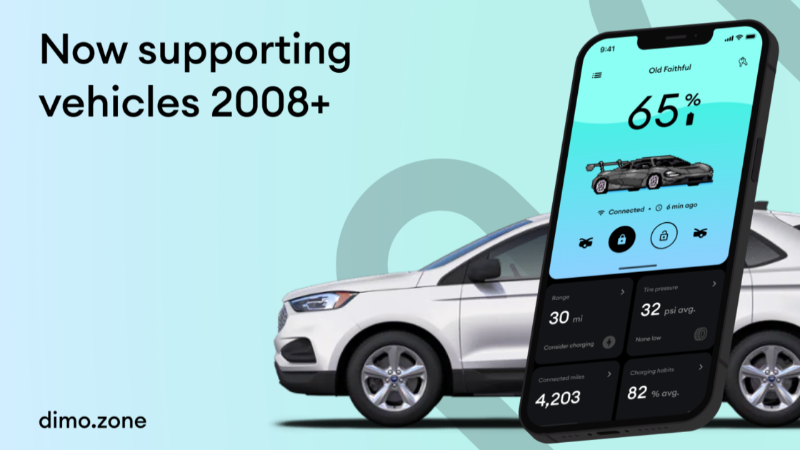 DIMO Expands Support to Older Vehicles from 2008-2011