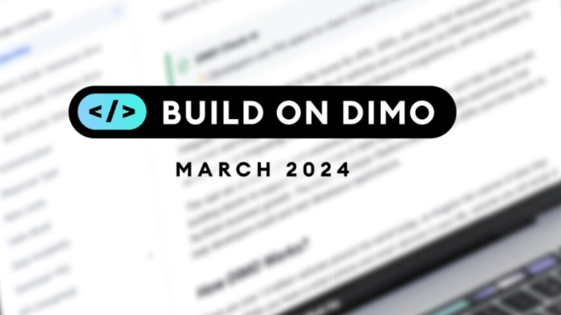 Unveiling Build on DIMO: Empowering Developers in the Digital Mobility Space