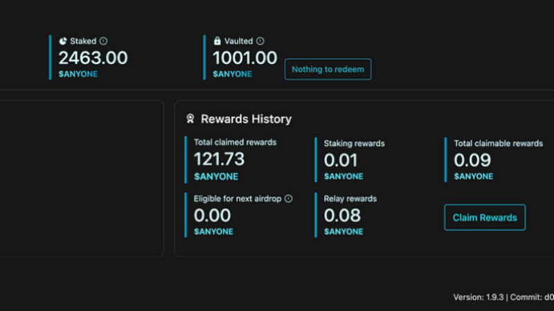 Anyone Introduces Staking on Incentivized Testnet