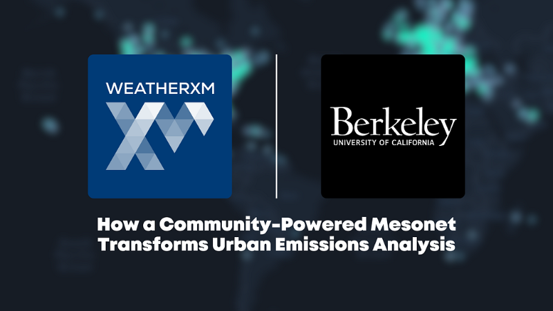 Bridging the Gap: WeatherXM and BEACO2N Collaboration in Urban Emissions Monitoring