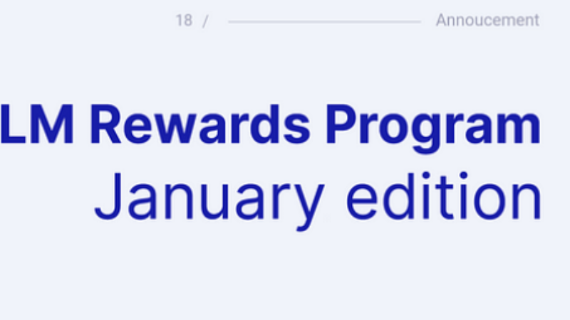Golem Monthly GLM Rewards Program Update